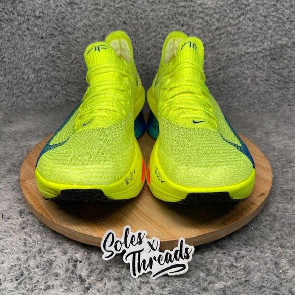 Nike Air Zoom AlphaFly NEXT% 3 'Fast Pack' Size 10 Men Volt FD8311-700 - Picture 3 of 7